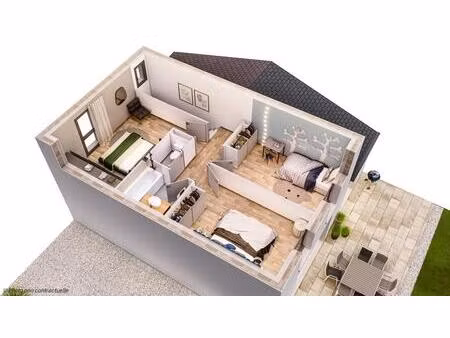 vente maison 6 pièces 111 m² argentré-du-plessis (35370)