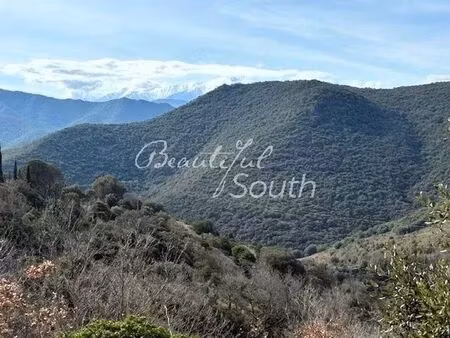 vente terrain 3900m2 campoussy 66730 - 45000 € - surface privée