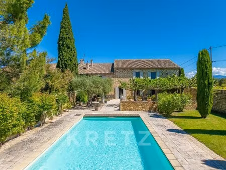 belle ferme provençale avec piscine - restauration de grande qua