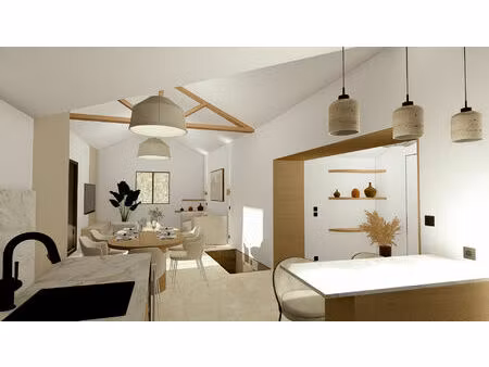 t-5 duplex avec jardin et parkings - neuf