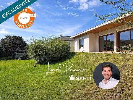 villeurbanne  maison d'architecte de plain-pied