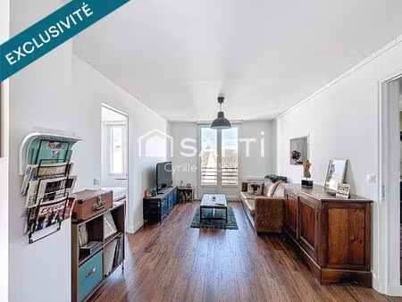 vente appartement 4 pièces 52 m² reims (51100)