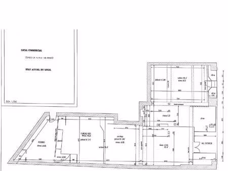 location bureaux et commerces à la ferté-bernard (72400) : à louer / la ferté-bernard