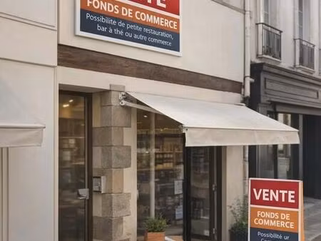 vente commerce 2 pièces 40 m² vannes (56000)