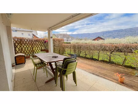 appartement 4 pièces la motte servolex 78m2