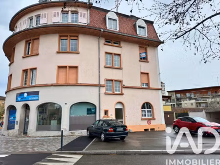 vente appartement 2 pièces 45 m² huningue (68330)