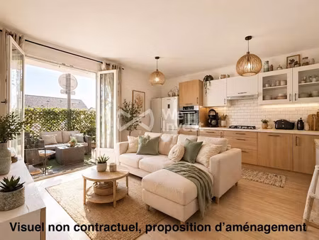 vente appartement 3 pièces 54 m² à villenoy (77124)  199 000 €