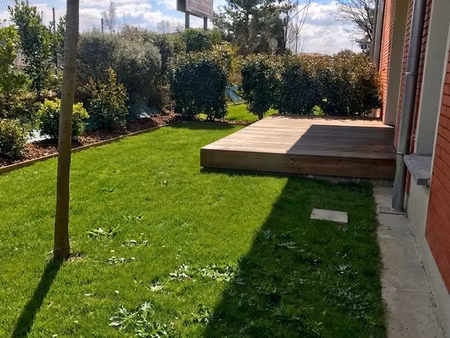 appartement 3 pièces avec jardin dans une résidence récente