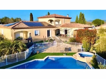 15 min alès - villa 176 m² - 5 chambres avec piscine  abris et garage - au calme