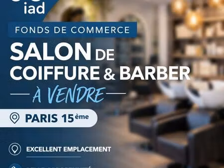 vente commerce 25 m² paris 15 (75015)