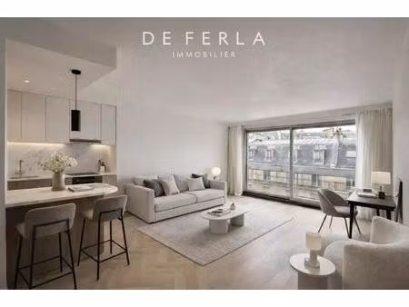vente appartement 1 pièce 32 m² paris 16 (75016)