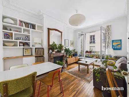 vente appartement 3 pièces 67 m² paris 19 (75019)