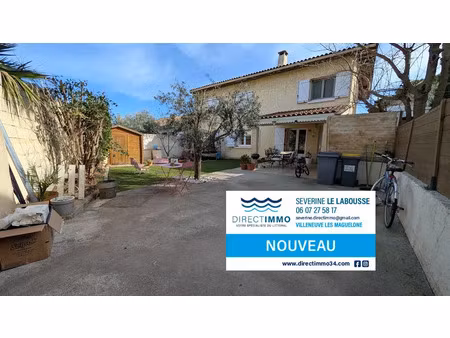 vente appartement 5 pièces 116 m² à villeneuve-lès-maguelone (34750)  340 000 €