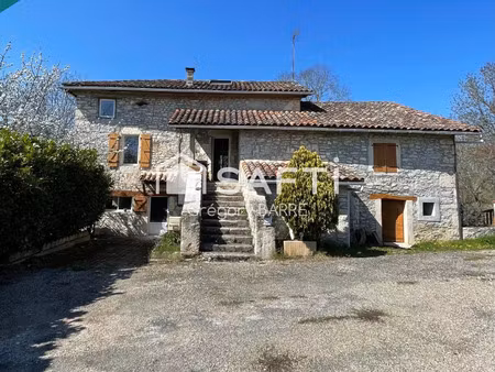 vente maison 5 pièces 90 m² lavaurette (82240)