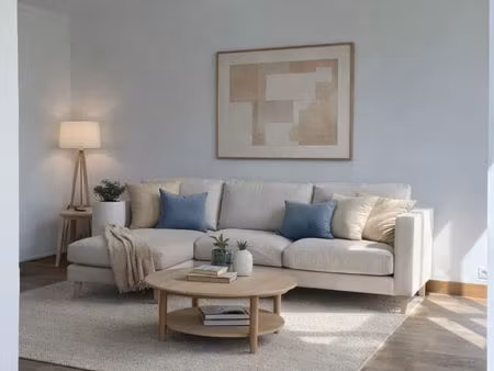 appartement 6 pièces - 100 m² - 4 chambres - cave - parking - résidence avec piscine - chi