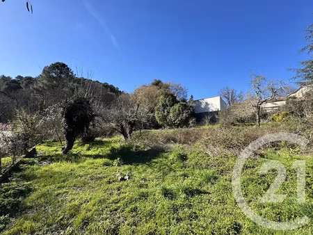 vente terrain 1556 m² à les salles-du-gardon (30110)  70 000 €