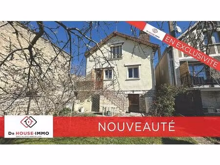 limay - maison de ville indépendante avec jardin sous-sol