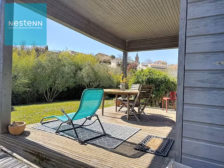 maison à vendre 147 m2 et jardin de 1100 m2 à saint leon 31560 avec vue.