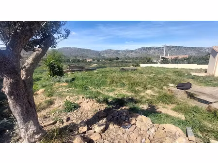 vente terrain 525 m² à opoul-périllos (66600)  89 000 €