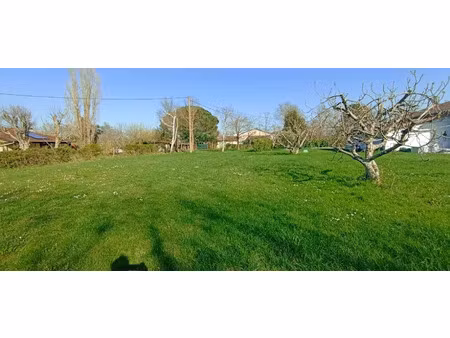 vente terrain 1275 m² à lasserre (31530)  115 000 €