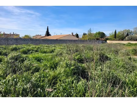 vente terrain 568 m² à aubignan (84810)  139 000 €