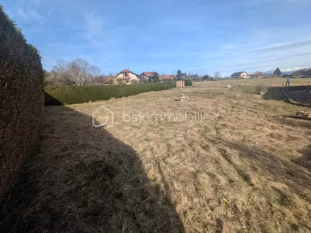 vente terrain 930 m² à clermont (74270)  150 000 €