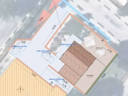 vente terrain 350 m² à gardanne (13120)  179 000 €