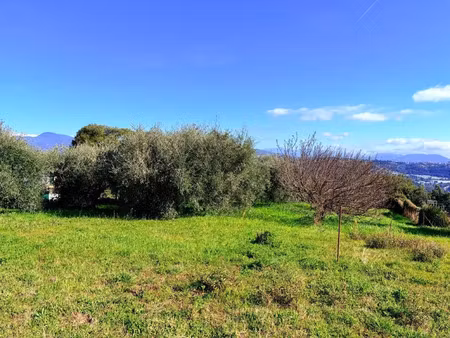 vente terrain à batir 856 m² à saint-laurent-du-var (06700)  430 000 €