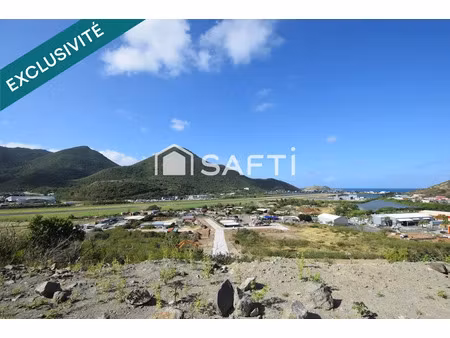 vente terrain à batir 1512 m² à saint-martin (97150)  490 000 €