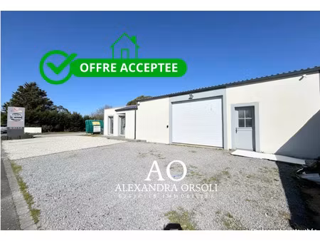 vente locaux professionnels 175 m² à givrand (85800)  196 000 €
