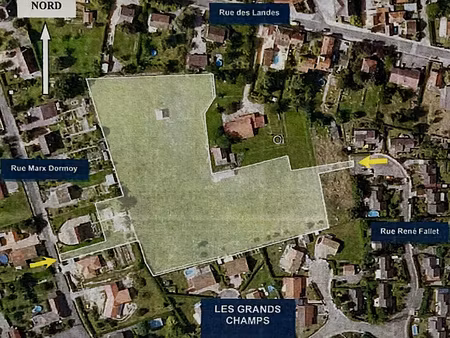 terrain constructible  commune de vendat 03 allier