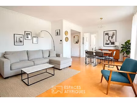 appartement de charme avec balcon  garage  cave et jardin