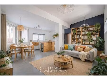 appartement atypique avec terrasses sur cour