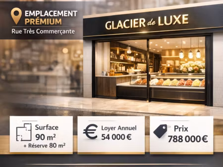 à vendre murs commerciaux loués emplacement premium
