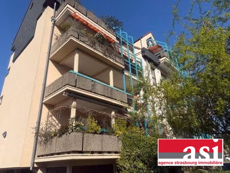 robertsau - 3/4 p avec terrasse