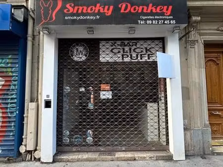 local 33 m² - avenue parmentier