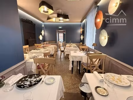 restaurant de renom à reprendre  avec possibilité d’acquérir les murs