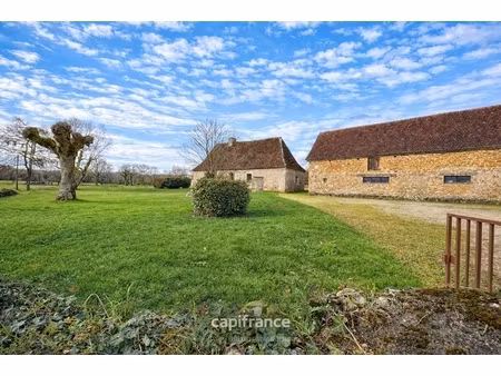 ancienne ferme de tabac à réinventer – maison en pierres  grange et séchoir
