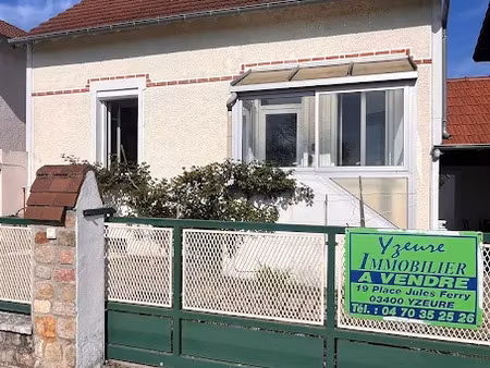 vente maison 4 pièces 70 m² à yzeure (03400)  149 500 €