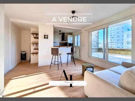 pépite rare à argenteuil – studio rénové avec terrasse de 40 m² plein sud