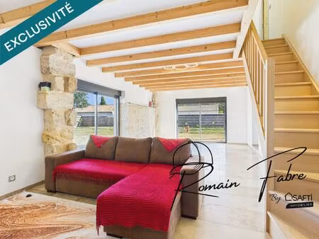 vente maison 4 pièces 140 m² marcenais (33620)