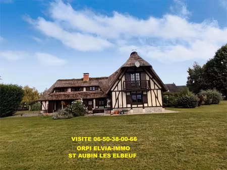vente maison 4 pièces 169 m² à la haye-aubrée (27350)  299 000 €