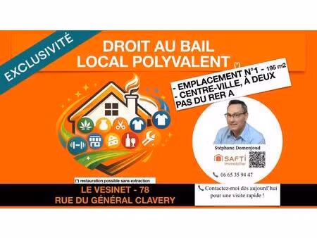 local vide + appartement t2 + caves + debarras