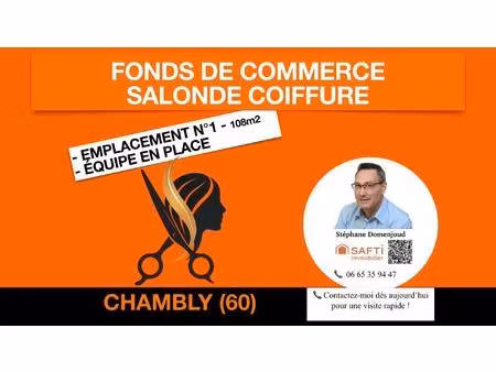 institut beauté 100 m² – rentable – équipe en place – parking