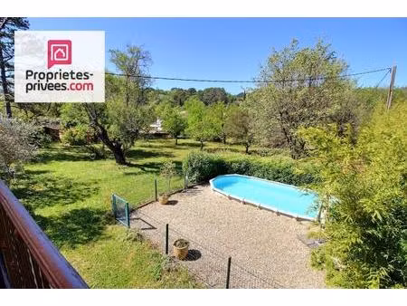 maison saint antonin du var avec appartement indépendant