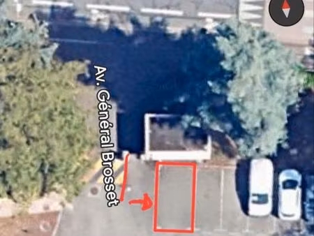 ?️ place de parking à vendre – tassin-la-demi-lune (69160)■◊ 32 avenue général brosset – r