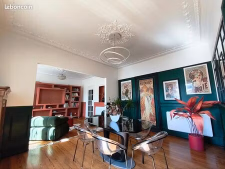 appartement haussmannien avec jardin