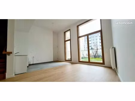 [neuf] duplex 3 piéces + jardin + parking