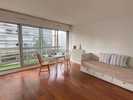 studio meublé 31 m² lumineux avec balcon - quartier montsouris 75014