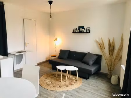 charmant t2 meublé - quartier jeanne d’arc 41m2